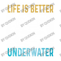 Life Is Better Underwater Bomber Jacket | Artistshot