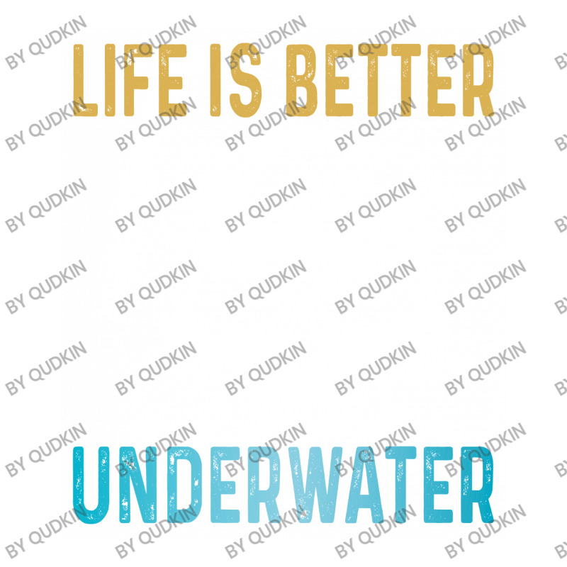 Life Is Better Underwater Bomber Jacket | Artistshot