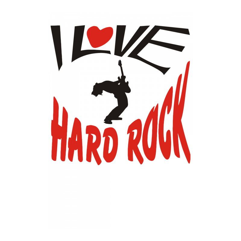 I Love Hard Rock Bomber Jacket | Artistshot