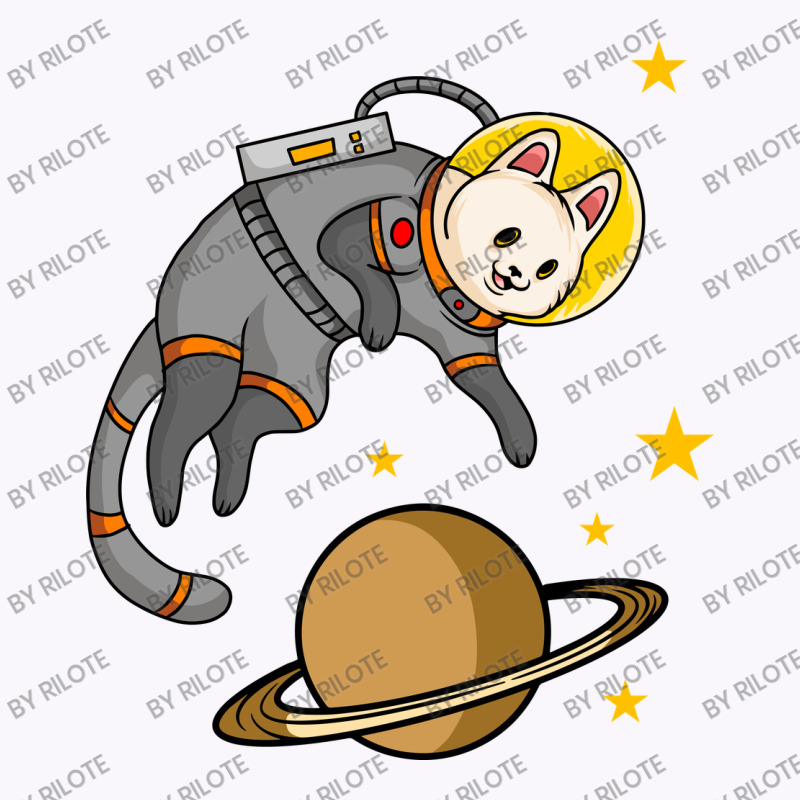 Cat Astronaut Cartoon Tank Top | Artistshot