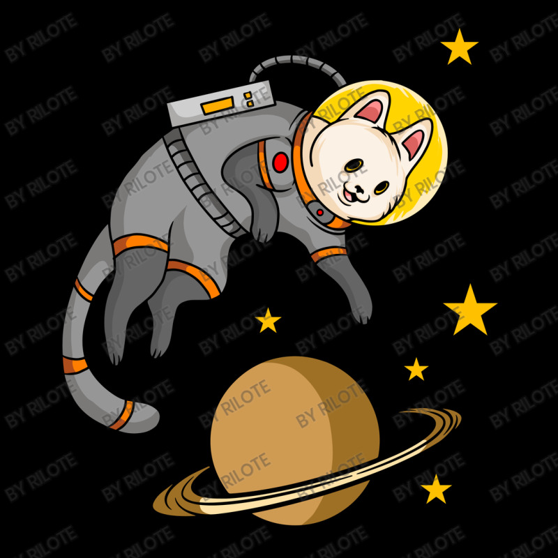 Cat Astronaut Cartoon Fleece Short | Artistshot