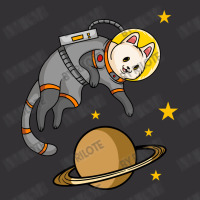 Cat Astronaut Cartoon Vintage Hoodie And Short Set | Artistshot