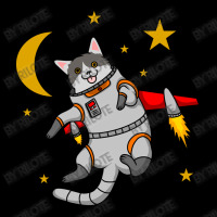 Astronaut Cat Flies Into Space Fleece Short | Artistshot