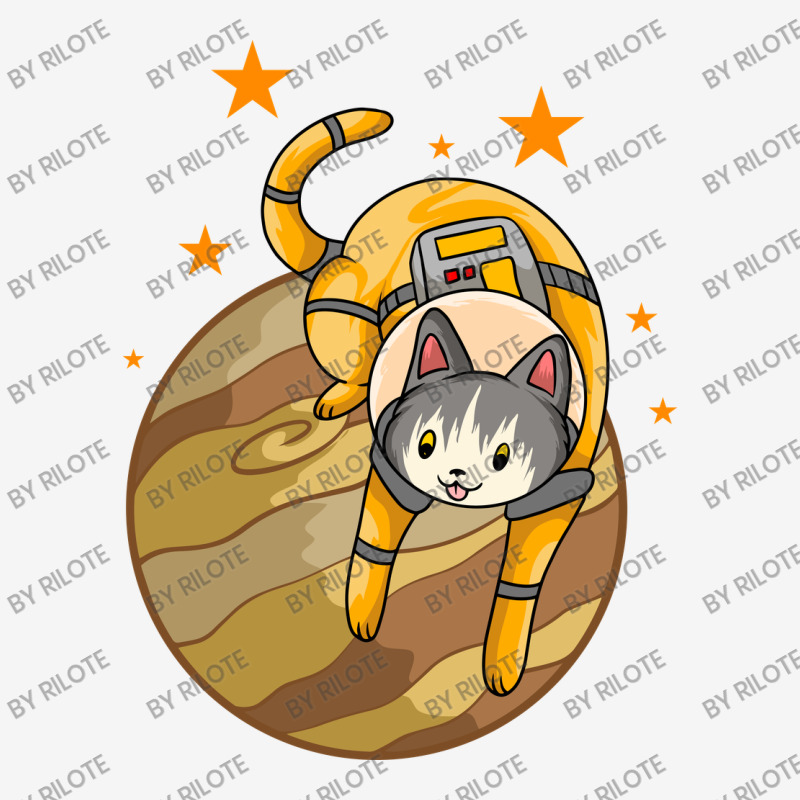 Astronaut Cat Playing With Planet Adjustable Cap | Artistshot