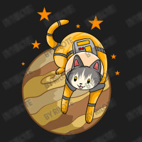 Astronaut Cat Playing With Planet Classic T-shirt | Artistshot