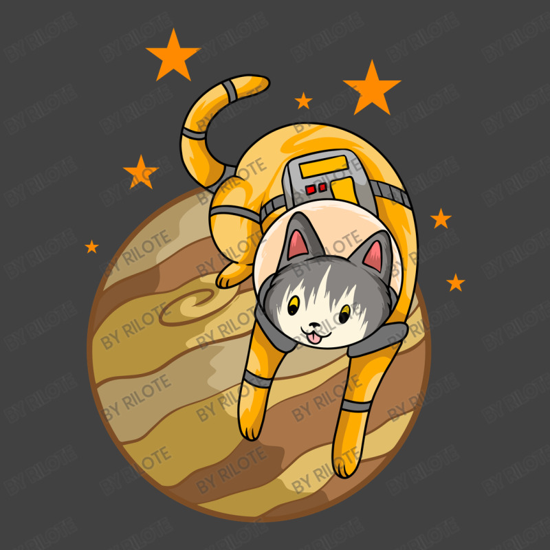 Astronaut Cat Playing With Planet Vintage T-shirt | Artistshot