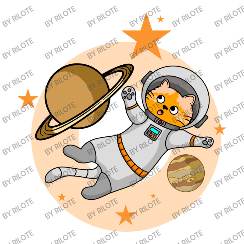 Astronaut Cat Flying In Space Amazed To See Planet Double Wine Paper Bag - 6 1/2 X 3 1/2 X 12 3/8 | Artistshot