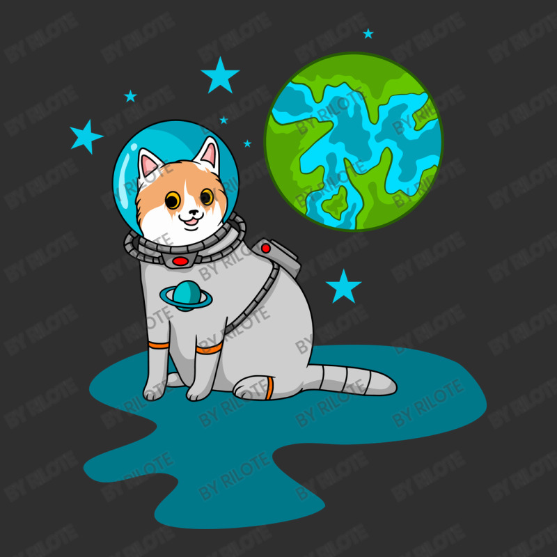 Astronaut Cat Oval Leatherette Patch | Artistshot