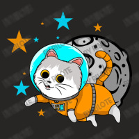 Cat Astronaut Ladies Fitted T-shirt | Artistshot