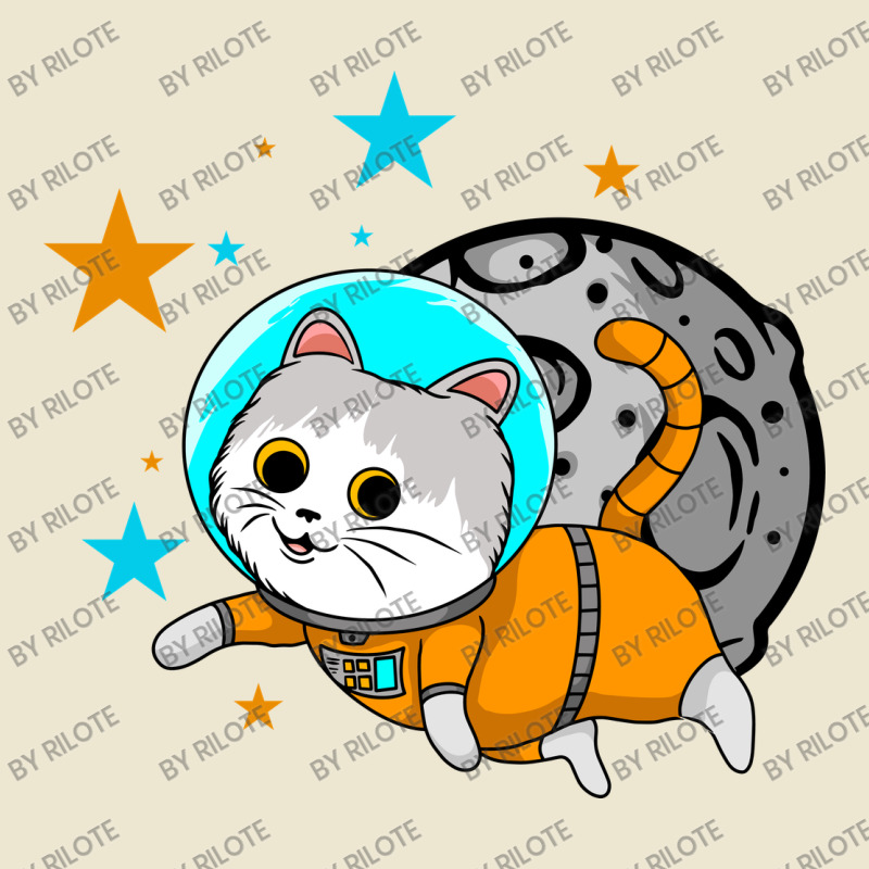 Cat Astronaut Cropped Hoodie by rilote | Artistshot