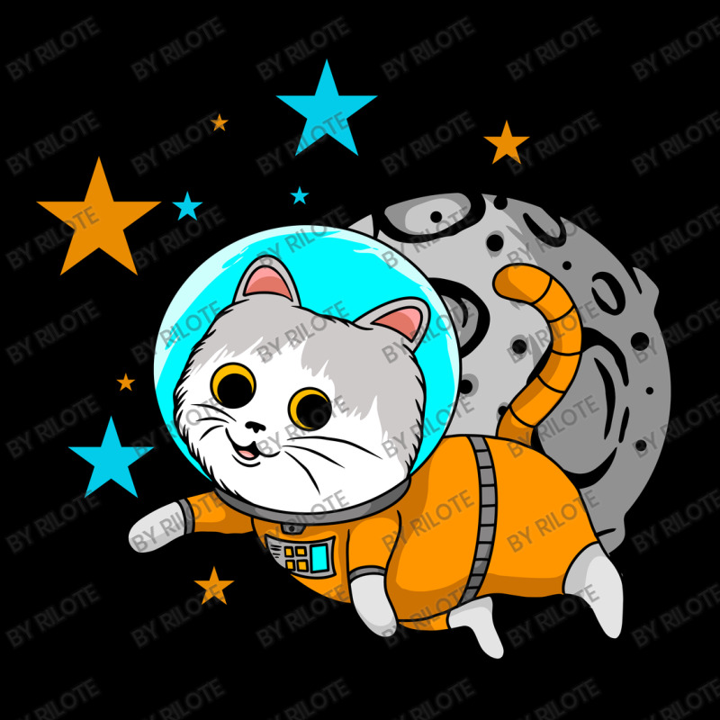 Cat Astronaut Cropped Sweater by rilote | Artistshot