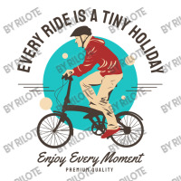 Every Ride Is A Tiny Holiday Bike Bmx Raglan Crop Top | Artistshot