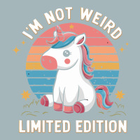 I'm Not Weird Limited Edition Unisex Sherpa-lined Denim Jacket | Artistshot