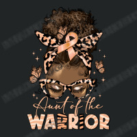 Aunt Of The Warrior Endometrial Cancer Duffel Bag | Artistshot