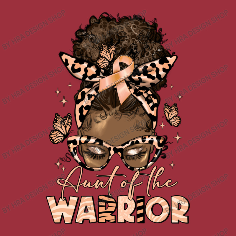 Aunt Of The Warrior Endometrial Cancer Vintage Hoodie | Artistshot