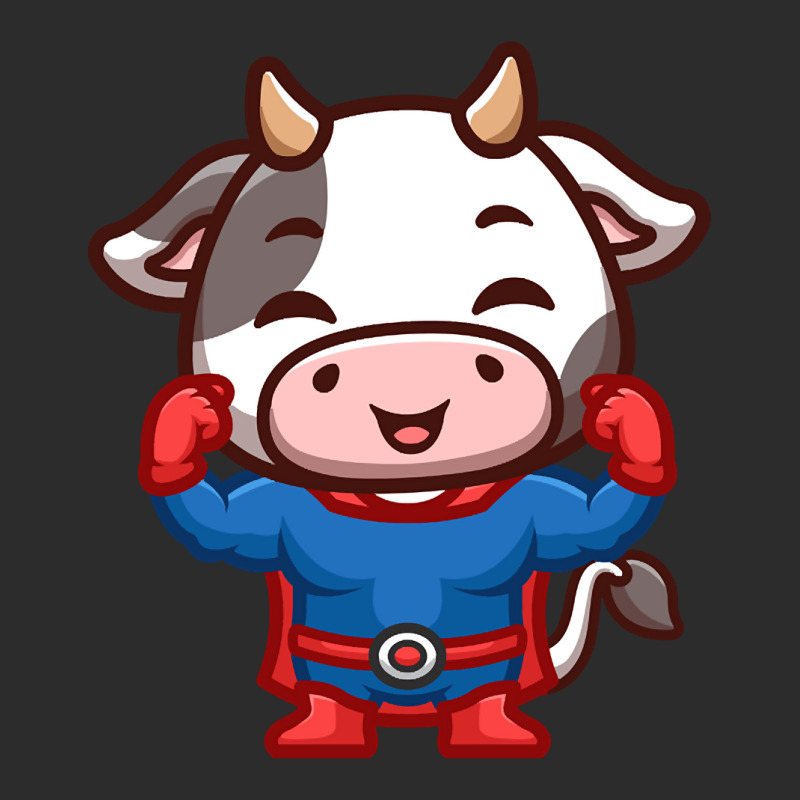 Cow Super Hero Cute Cartoon Baseball Cap by bummercaught | Artistshot