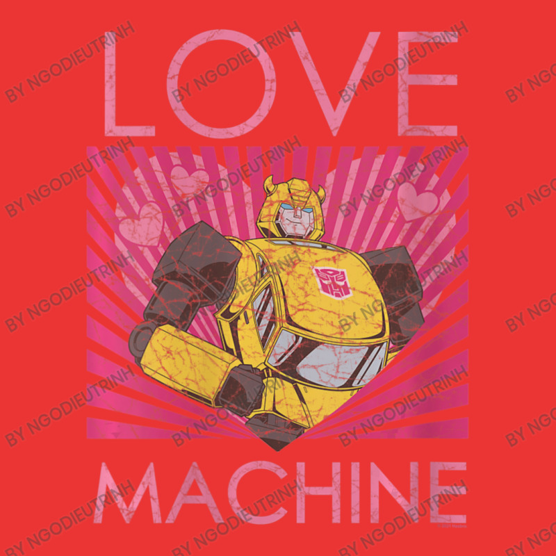 Transformers Bumblebee Valentines Day Love Machine V-neck Mesh cap by ngodieutrinh | Artistshot