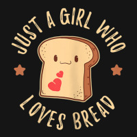 Just A Girl Who Loves Bread Sandwich Stuffing Cool Mesh Cap | Artistshot