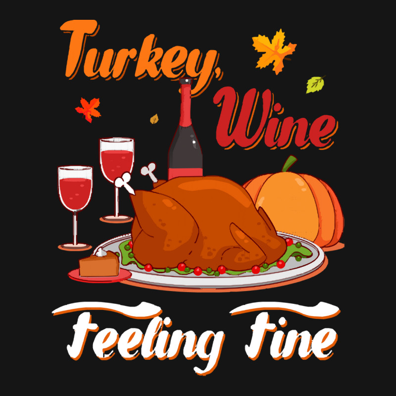 Thanksgiving Turkey Turkey Wine Feeling Fine Funny Thanksgiving Mesh Cap | Artistshot