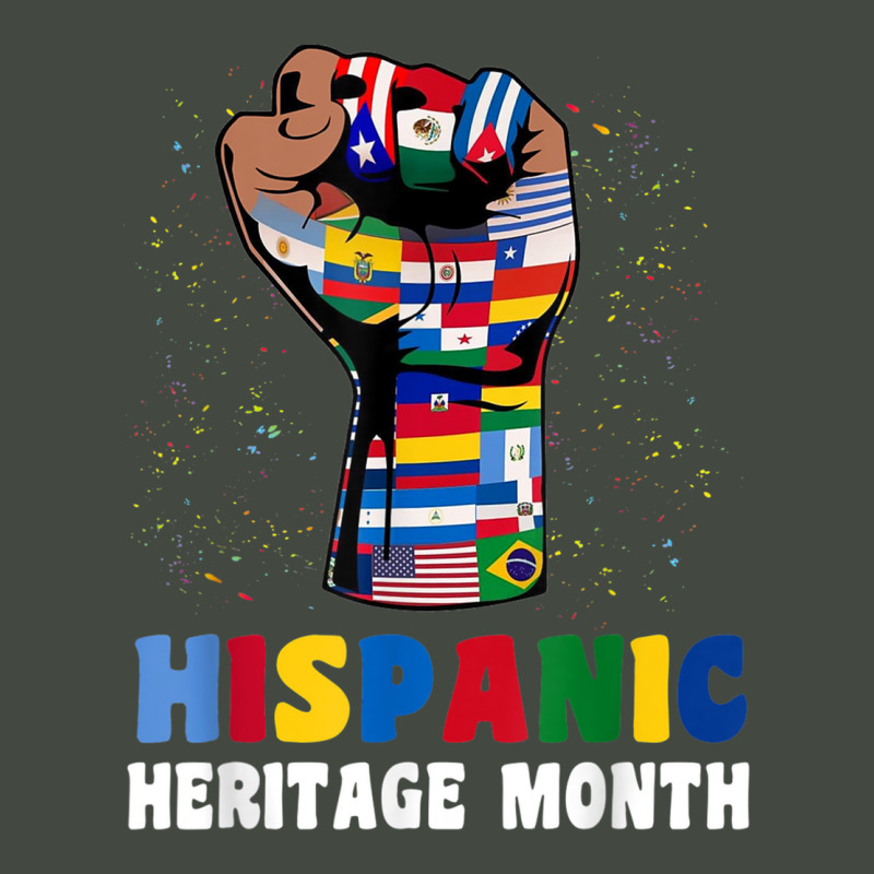 Hispanic Heritage Month Colorful Countries Flags Latinx Hand T Shirt Trucker Cap by cm-arts | Artistshot