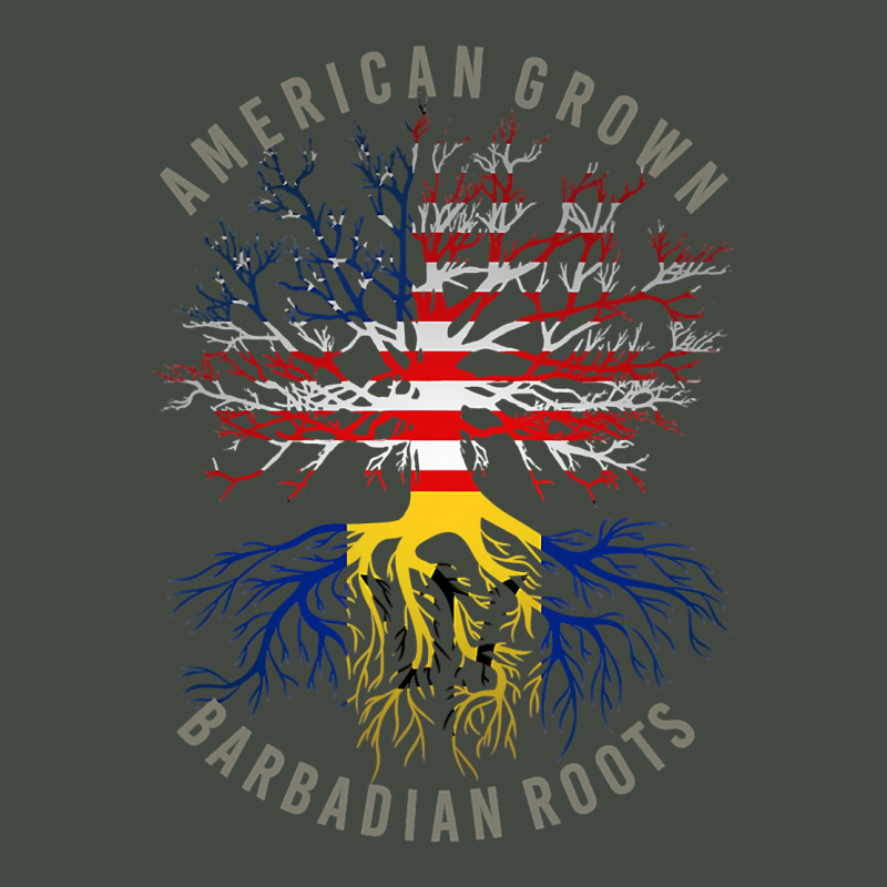 American Grown Barbadian Roots Usa Barbados Flag Heritage T Shirt Trucker Cap by Cardenas | Artistshot