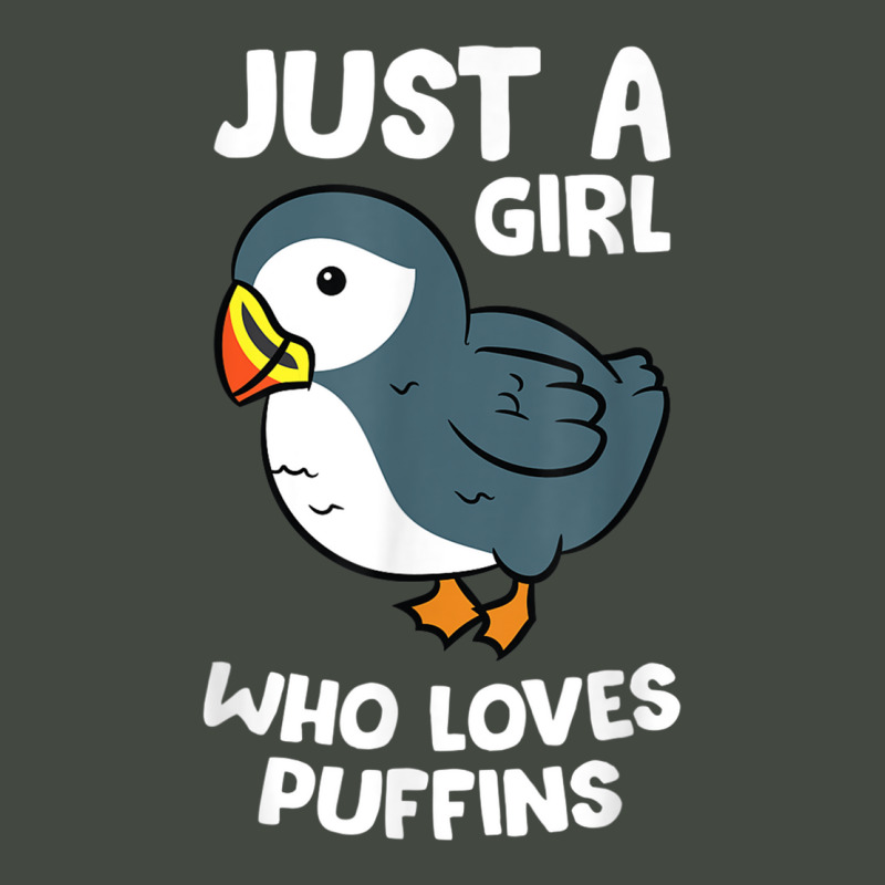 Just A Girl Who Loves Puffins Iceland Seabird Love Puffins T Shirt Trucker Cap by cm-arts | Artistshot