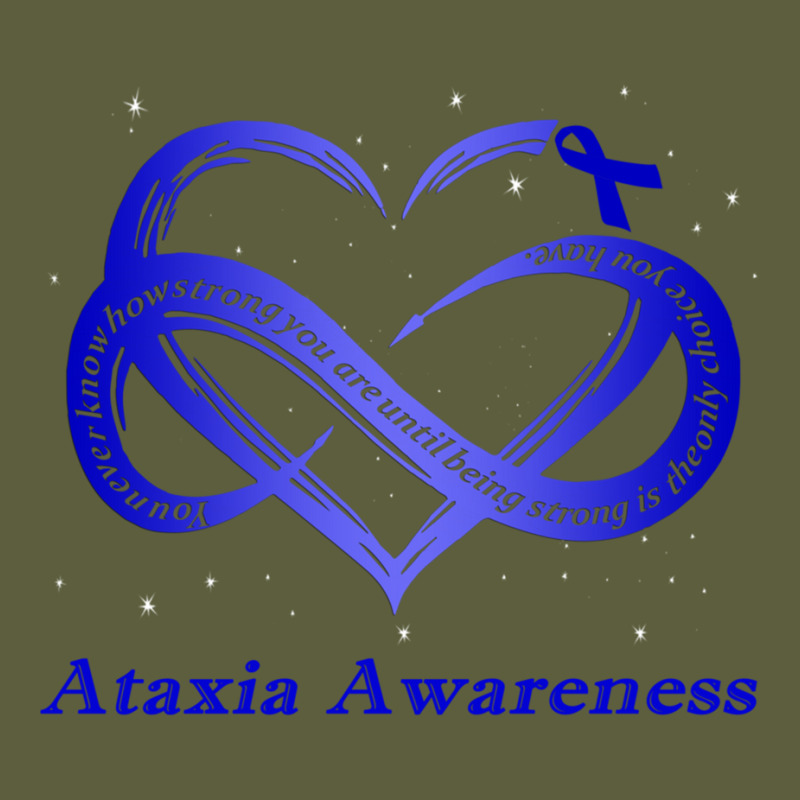 I Wear Blue For Ataxia Awareness Warrior Pullover Hoodie Camo Snapback by cm-arts | Artistshot