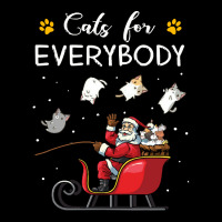 Cats For Everybody Christmas Cute Cat Cats For Everybody Christmas Cut Camo Snapback | Artistshot