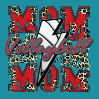 Volleyball Mom Volleyball Lightning Bolt Leopard Red T Shirt Flat Bill Snapback Cap | Artistshot