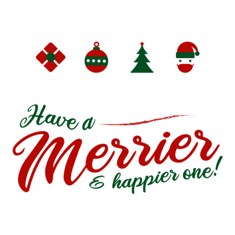 Have A Merrier & Happier One! - Funny Christmas Special T-shirt Christ Jumbo Paper Bag - 18 X 7 X 18 3/4 | Artistshot