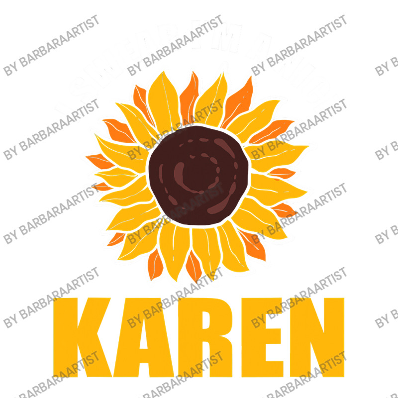 Sunflower Design I Swear Im A Nice Karen For Women Funny Mart Paper Bag -13 X 7 X 17 | Artistshot