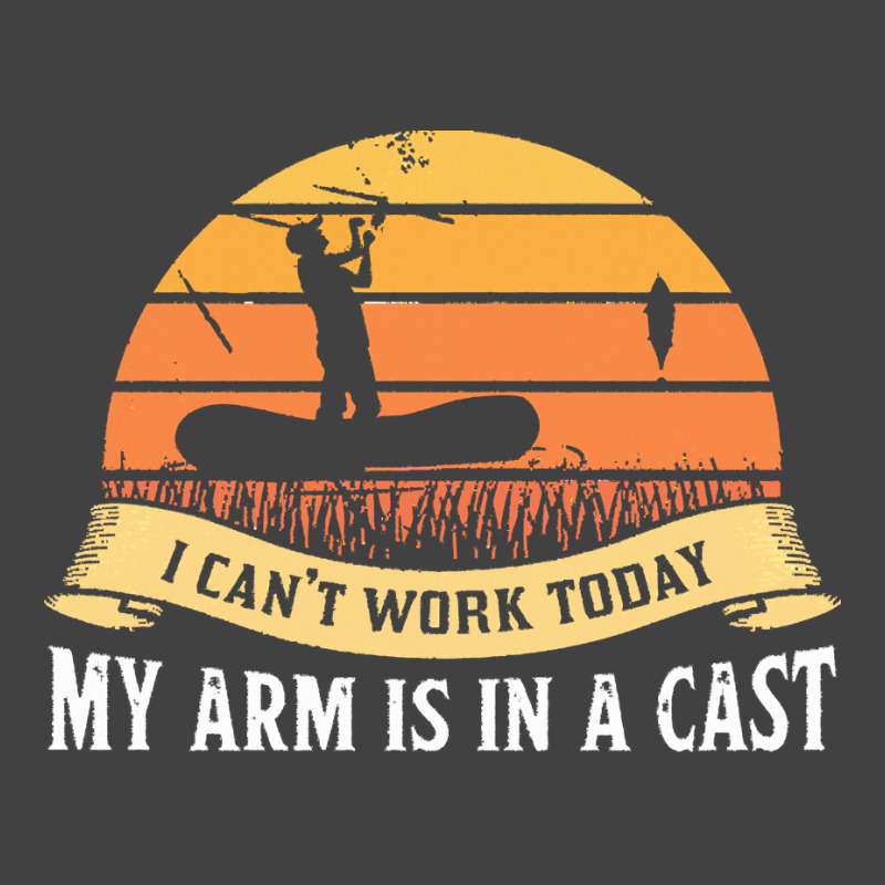 Fishing T  Shirt My Arm Is In A Cast Fisherman Fishing Lake Gifts T  S Vintage T-shirt | Artistshot