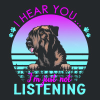 Czech Terrier T  Shirt I Hear You I'm Just Not Listening Czech Terrier Crewneck Sweatshirt | Artistshot