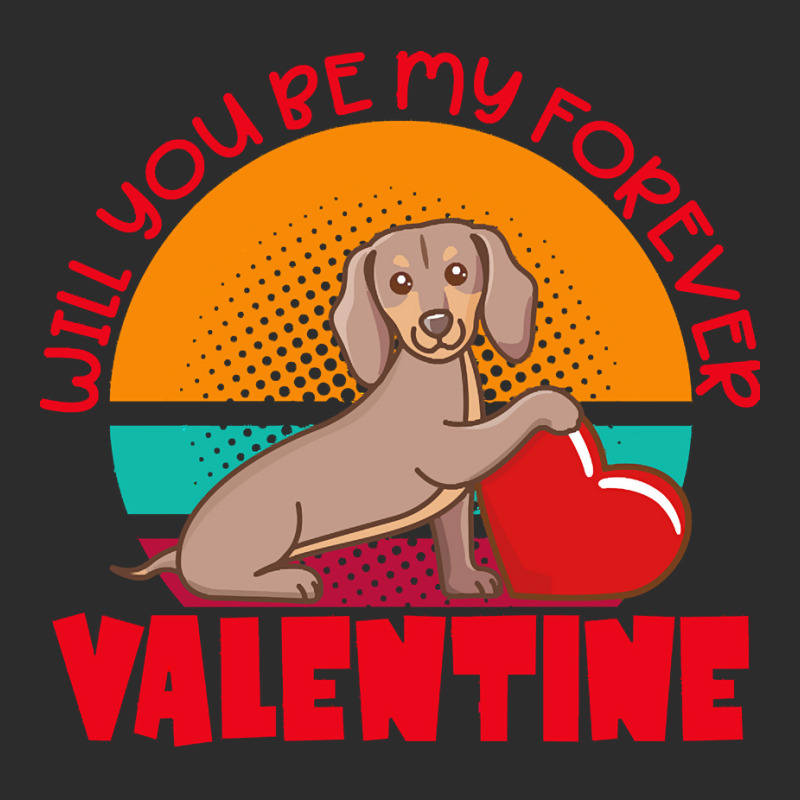 Dachshund Dog T  Shirt Dachshund Valentine Will You Be My Forever Cute Exclusive T-shirt | Artistshot