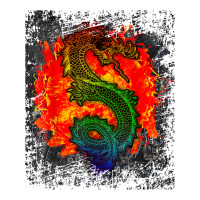 Asian Chinese Japanese Dragons Design T Shirt Vogue Paper Bag - 16 X 6 X 12 | Artistshot