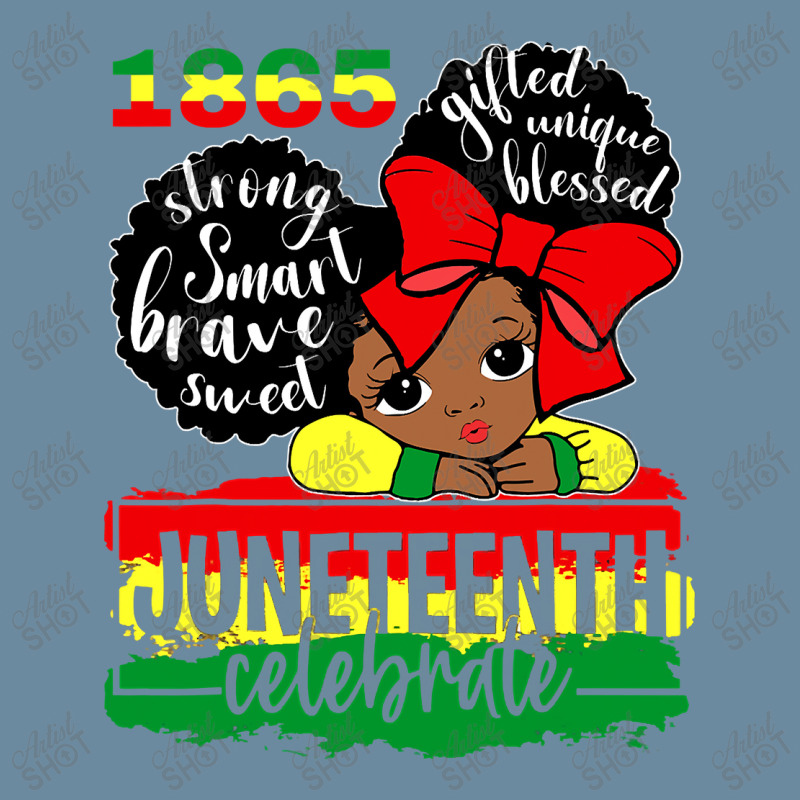 Black Girl Juneteenth 1865 Celebrate Indepedence Day Kids Urban Heavy T-shirt by nhan0105 | Artistshot