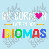 Mi Corazon Late En Dos Idiomas, Bilingual Spanish Teacher Urban Heavy T-shirt | Artistshot