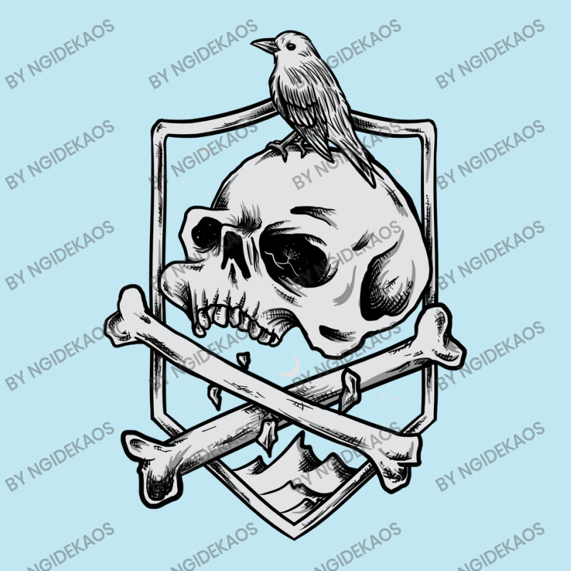 Vintage Skull With Bird Urban Pullover Hoodie | Artistshot