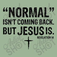 Womens Normal Isn't Coming Back But Jesus Is Revelation 14 V Urban Pullover Hoodie | Artistshot