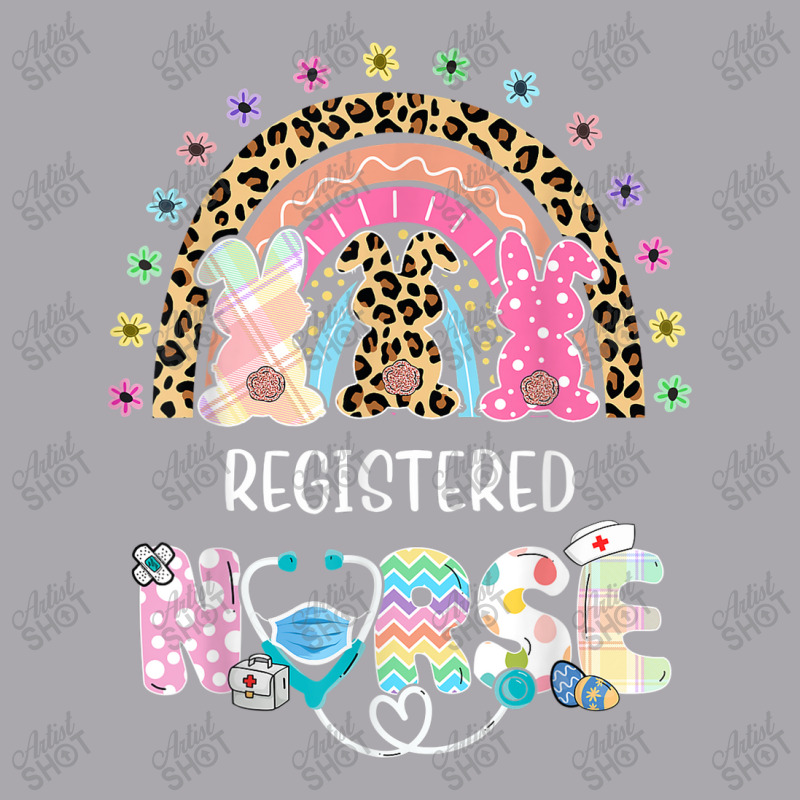 Cutest Bunnies Registered Nurse Rn Easter Rainbow Leopard Youth 3/4 Sleeve | Artistshot