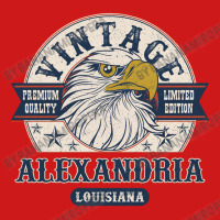 Retro Bald Eagle Alexandria Louisiana Vintage Limited Edition Baseball Cap | Artistshot