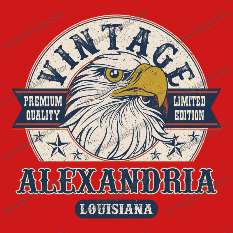 Retro Bald Eagle Alexandria Louisiana Vintage Limited Edition Baseball Cap by Bananamiropera | Artistshot