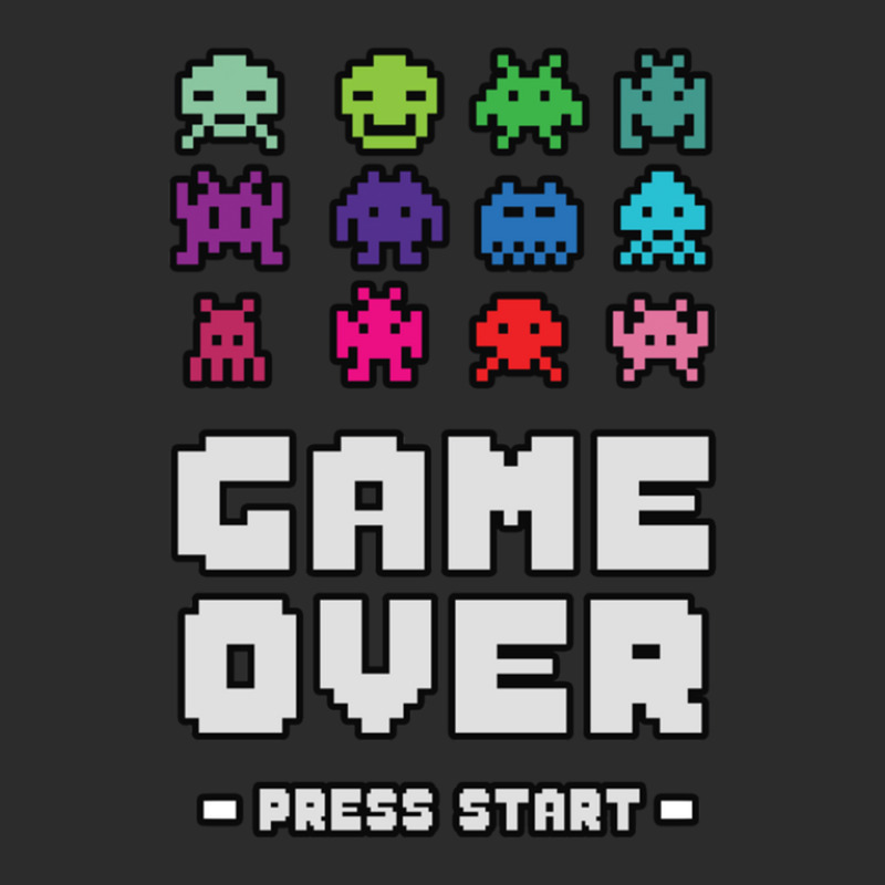 Game Over Press Start Arcade Player Retro Gamer Baseball Cap by saterseim | Artistshot