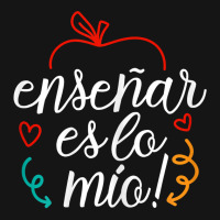 Womens Ensenar Es Lo Mio Playera Bilingual Spanish Teacher Mesh Cap | Artistshot