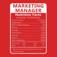 Marketing Manager Nutrition Facts Sarcastic Trucker Cap | Artistshot