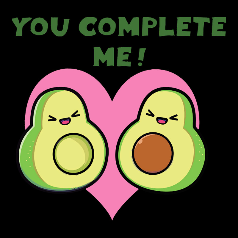 Day T  Shirt Complete Me Kawaii Avocado Hearts Valentines Day T  Shirt V-neck Tee | Artistshot