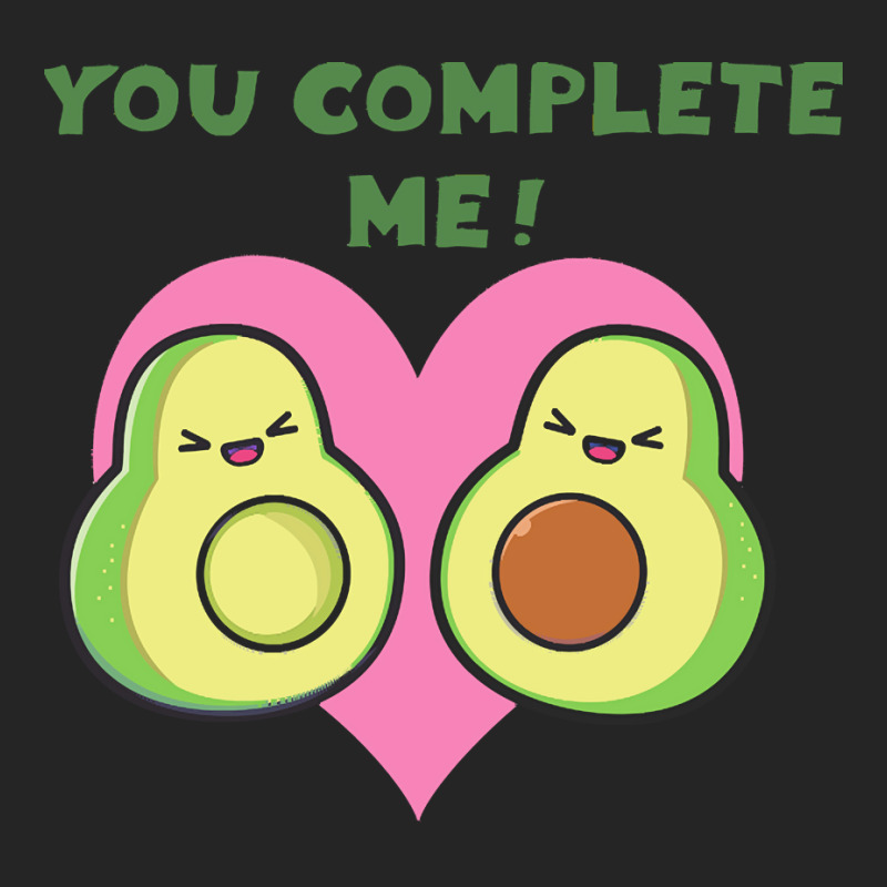 Day T  Shirt Complete Me Kawaii Avocado Hearts Valentines Day T  Shirt Unisex Hoodie | Artistshot