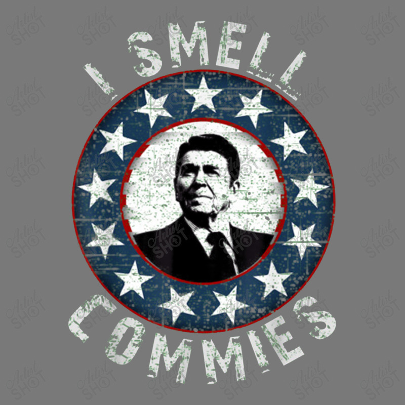 Ronald Reagan I Smell Commies Retro Vintage Political Humor Adjustable Baseball Cap by dwindupadi | Artistshot