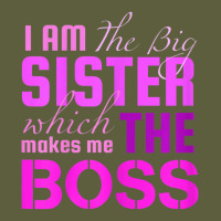 I Am The Big Sister Boss T-, Girls Women Fun Camo Snapback | Artistshot