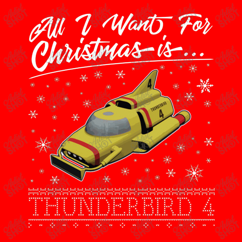 All I Want For Christmas Is Thunderbird 4 Thunderbirds Bomber Jacket | Artistshot